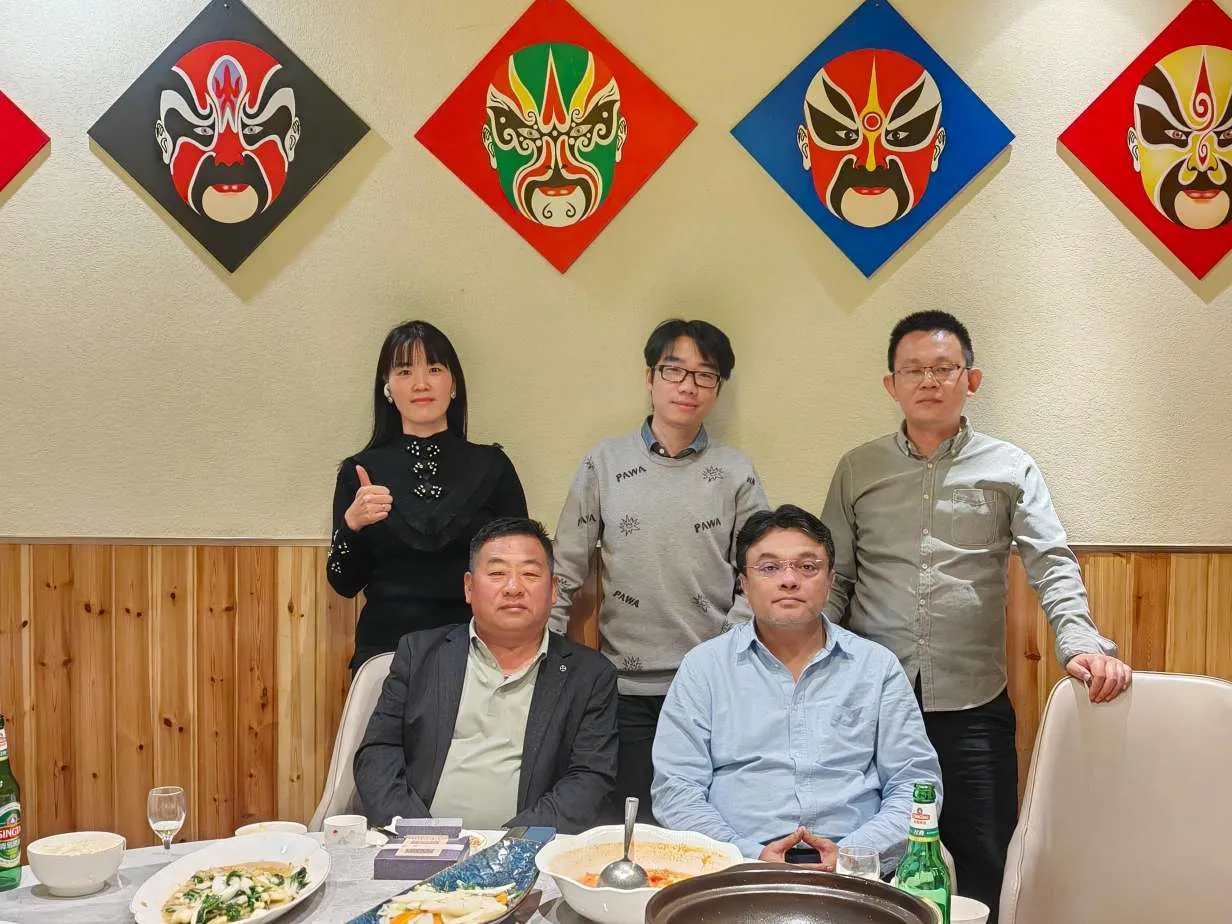 V veliko veselje nam je bilo pozdraviti naše indijske partnerje v tovarni