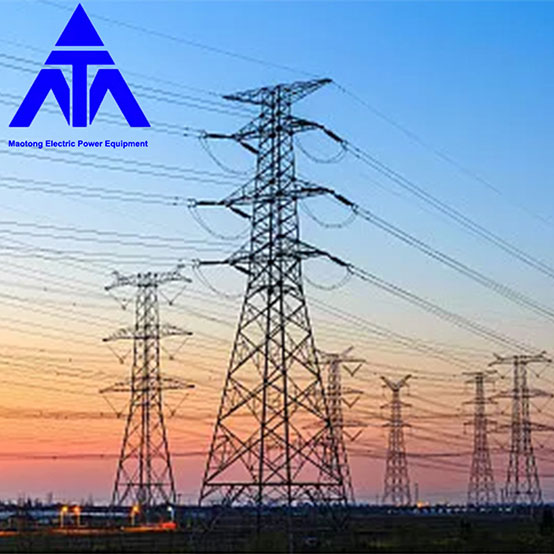 Aangle Iron Electric Power Tower Q345 10KV 33KV daljnovod